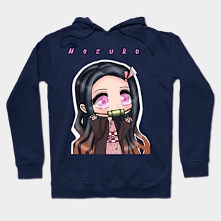 Nezuko kamado chibi cute Hoodie